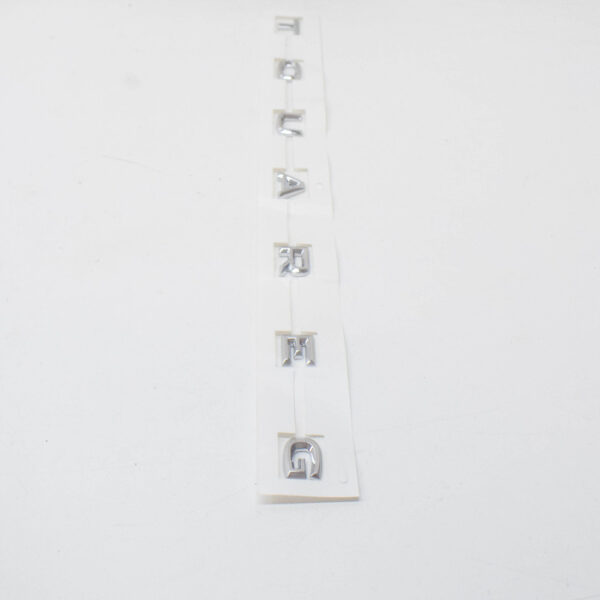 760853687A2ZZ - VW TOUAREG CR Rear Inscription Emblem Badge 760853687A2ZZ NEW GENUINE