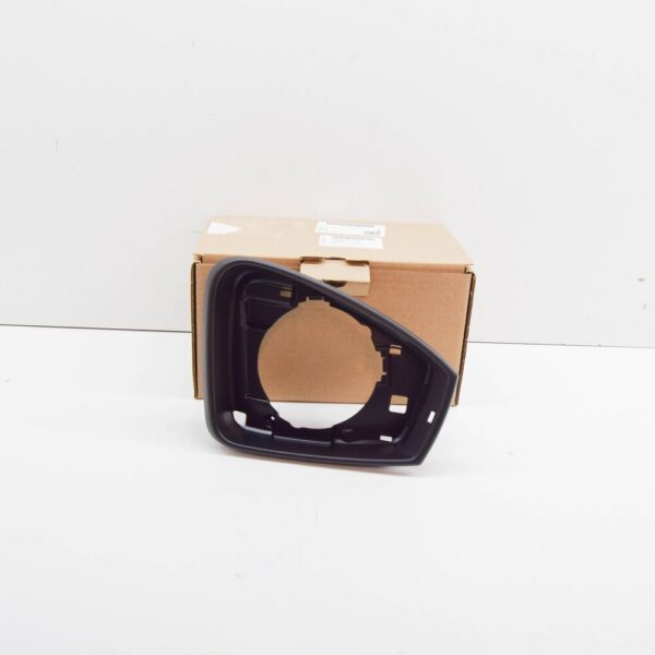 760857602 - Volkswagen Touareg CR7 Front Right Door Mirror Frame 7608576029B9 NEW GENUINE