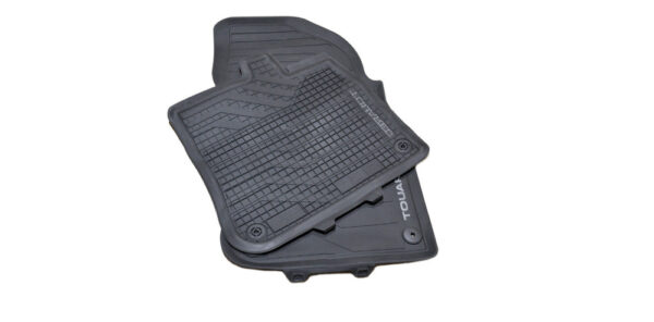 761061502 - Genuine Volkswagen Touareg 2018>> Front LHD All Weather Floor Mats 76106150282V