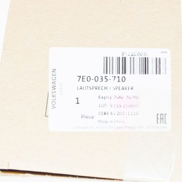 7E0035710 - NEW VOLKSWAGEN TRANSPORTER T5 WIDE-BAND SPEAKER 7E0035710