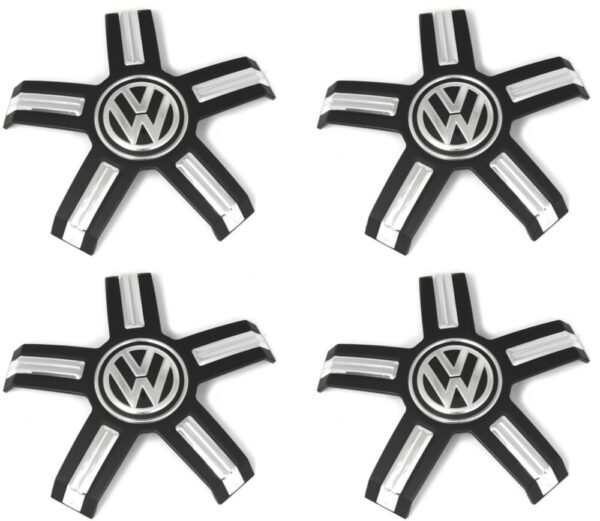 7E0601149 - Volkswagen AMAROK Wheel Hub Cover Cap Set 4pcs 7E0601149XQI NEW GENUINE