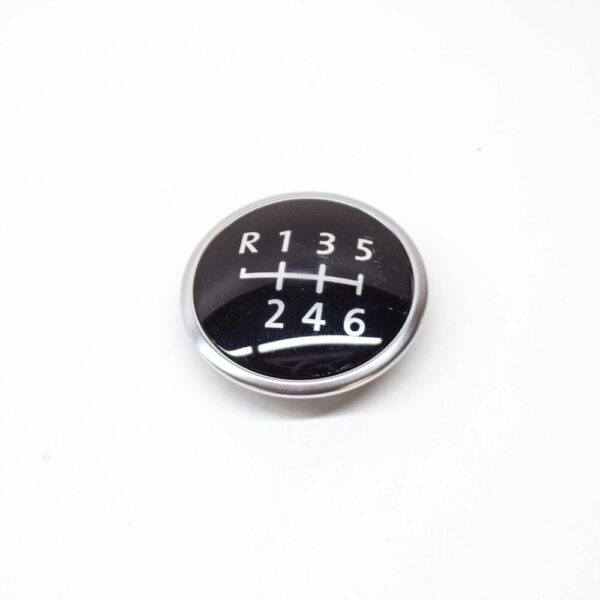 7E0711144AHB5 - NEW VW TRANSPORTER T5 6 SPEED SWITCH BADGE 7E0711144AHB5 ORIGINAL