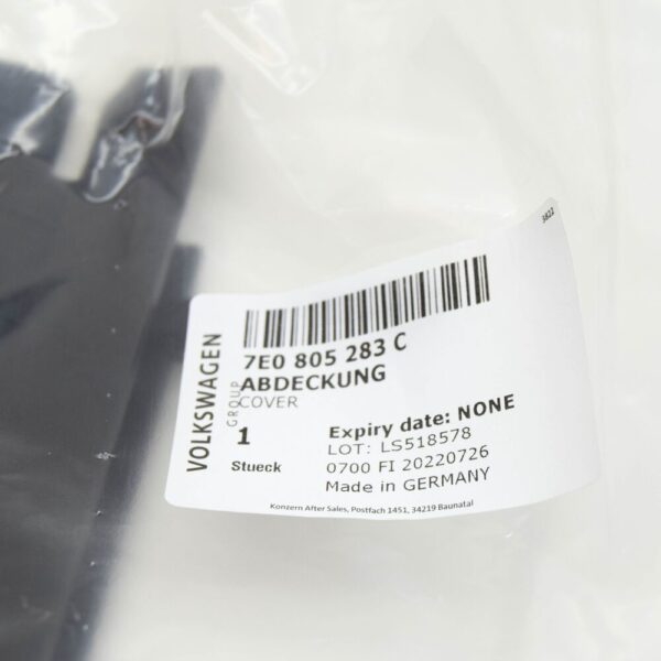 7E0805283C - VW TRANSPORTER VI T6 side battery cover 7E0805283C NEW ORIGINAL