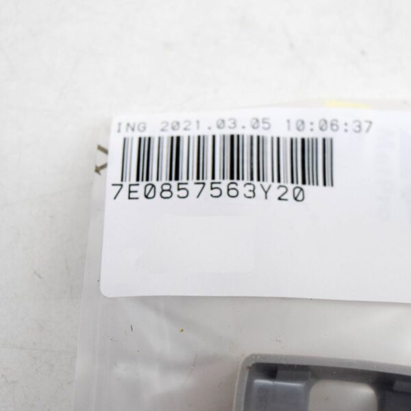 7E0857563 - VW TRANSPORTER T5 sun visor cover cap holder 7E0857563Y20 NEW REAL