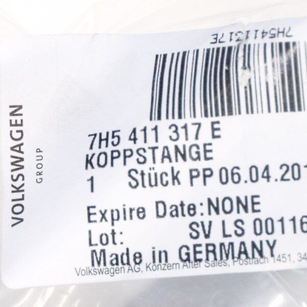 7H5411317E - VW TRANSPORTER T5 Front Sway Bar Left Side Tie Rod 7E0411317A New Genuine