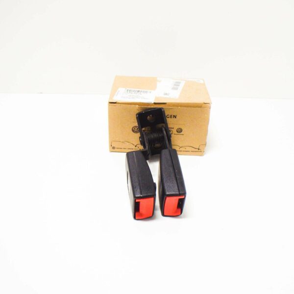 7L6857822AYLZ - NEW VOLKSWAGEN TOUAREG 7L REAR LEFT DOUBLE BELT LATCH 7L6857822AYLZ