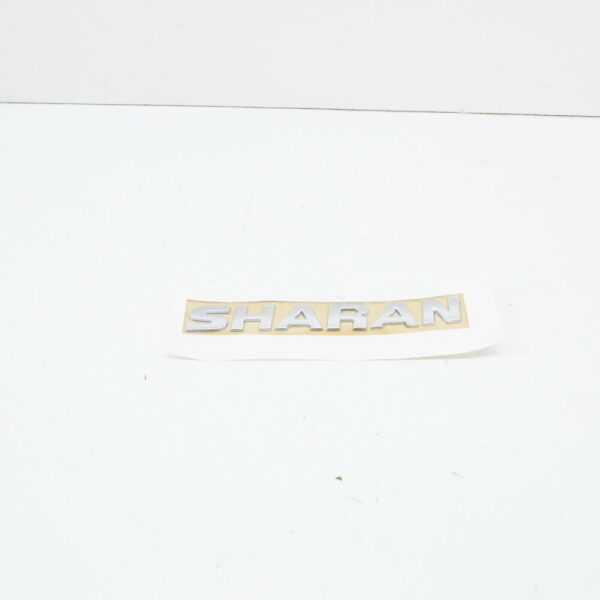 7N0853687739 - NEW VOLKSWAGEN SHARAN 7N REAR CHROME SHARAN INSCRIPTION 7N0853687739 ORIGINAL