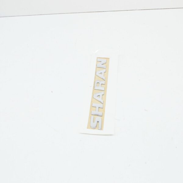 7N0853687739 - NEW VOLKSWAGEN SHARAN 7N REAR CHROME SHARAN INSCRIPTION 7N0853687739 ORIGINAL