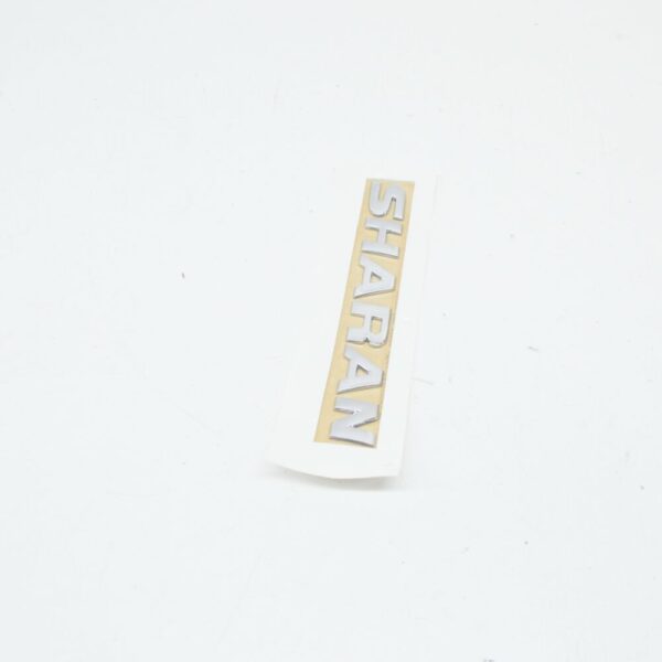7N0853687739 - NEW VOLKSWAGEN SHARAN 7N REAR CHROME SHARAN INSCRIPTION 7N0853687739 ORIGINAL