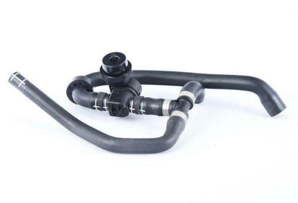 7P0122049H - NEW VW TOUAREG 7P ENGINE COOLANT HOSE WITH VALVE 7P0122049H GENUINE