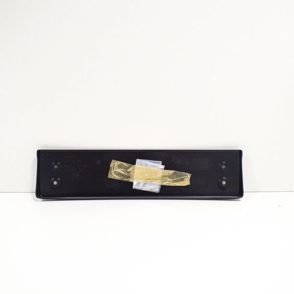 7P6807287E - VW Touareg 7P Front Bumper Number License Plate Holder 7P6807287E NEW GENUINE