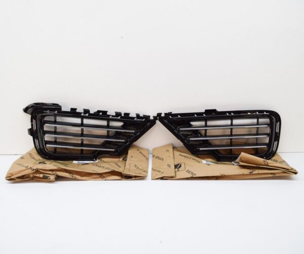 7P6854662D041 - VW TOUAREG 7LA R Line Front Bumper L/R Grille Set 7P6854662D041 NEW GENUINE