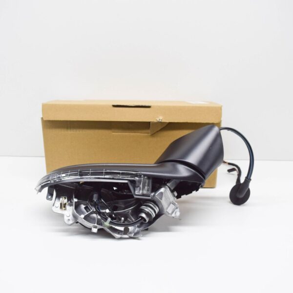 7P6857507P9B9 - NEW VW TOUAREG 7P FRONT LEFT SIDE DOOR MIRROR HOUSING RHD 7P6857507P9B9 ORIGINAL