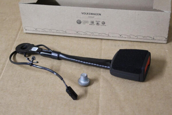 8Y0857755MNB - New VW GOLF CD MK8 FRONT LEFT SEAT BELT BUCKLE 8Y0857755MNB Genuine