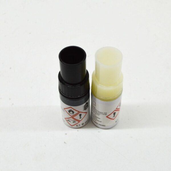LST0P2K7X - NEW VW AUDI ISLAND GREY PEARL EFFECT TOUCH UP PAINT SET LST0P2K7X ORIGINAL