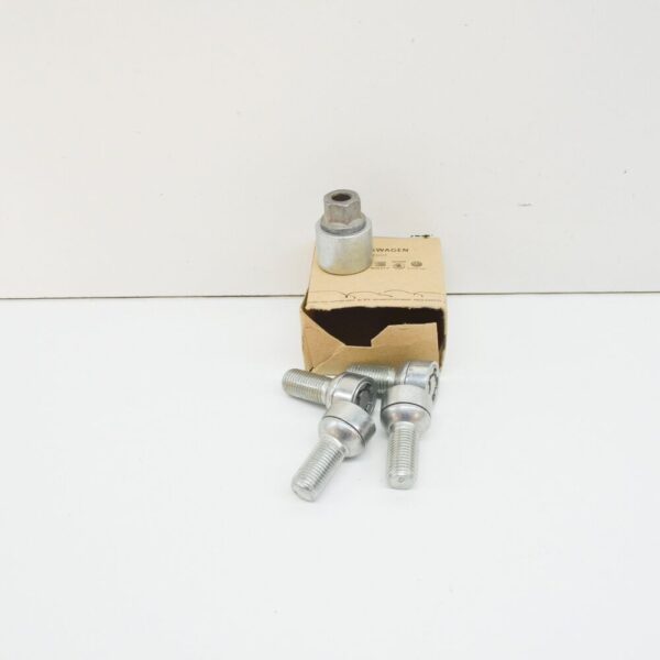 WHT001814 - NEW VW T-ROC ANTI-THEFT WHEEL BOLT WITH ADAPTER WHT001814 ORIGINAL