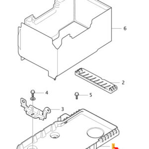31301934 - Volvo V40 Battery Pad 31301934 NEW ORIGINAL