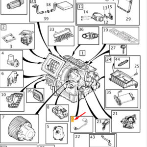 31369364 - VOLVO V40 Climate Unit Assembly Cable Harness LHD 31369364 NEW GENUINE