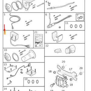 31436571 - Volvo V40 Fuel Powered Auxiliary Heating Control Unit 31436571 NEW