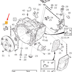 31437320 - VOLVO V40 Auto Transmission Outer Drive Shaft Seal 31437320 NEW GENUINE