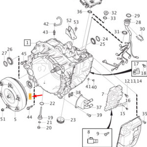 31437323 - Volvo V40 Automatic Transmission Torque Converter Gasket Ring 31437323 NEW