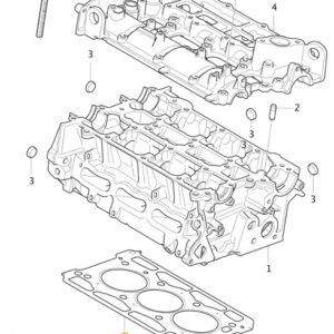 31465617 - Volvo XC40 cylinder head gasket 31465617 NEW ORIGINAL