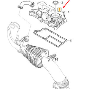 31669834 - Volvo XC40 crankcase ventilation oil separator 31669834 NEW original