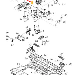 31686305 - Volvo XC40 Engine Suspension Crossbody 31686305 NEW ORIGINAL