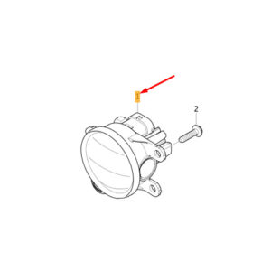 31689174 - Volvo XC40 front left fog lights 31689174, NEW, ORIGINAL