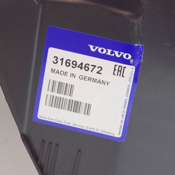 31694672 - Volvo V90 Cross Country MK2 Front Right Wheel Housing Liner 31694672 NEW GENUINE