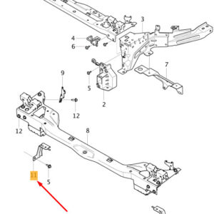 32277999 - Volvo XC40 front right lock 32277999 NEW ORIGINAL