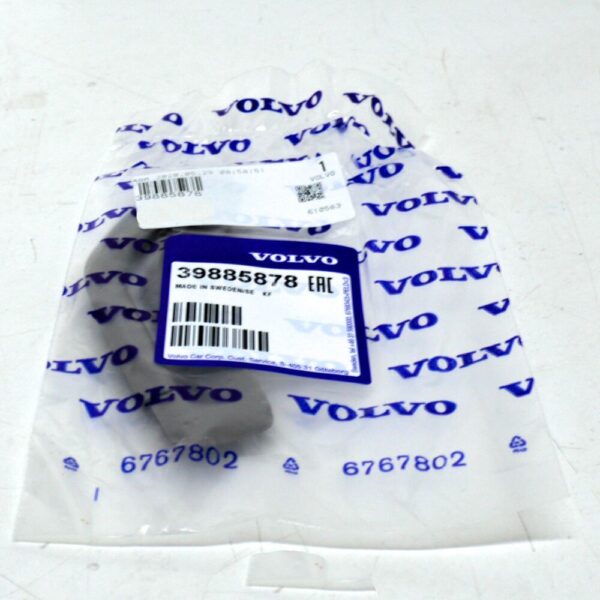 39885878 - Volvo XC90 MK1 Front Right Seat Belt Selector Gate Gray 39885878 NEW GENUINE