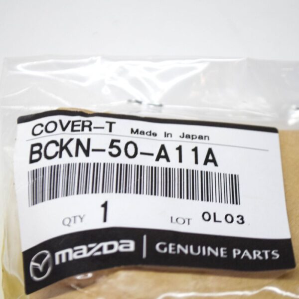 BCKN50A11A - 2020 Mazda 3 BP Front Bumper Tow Hook Eye Cover BCKN-50-A11A NEW GENUINE